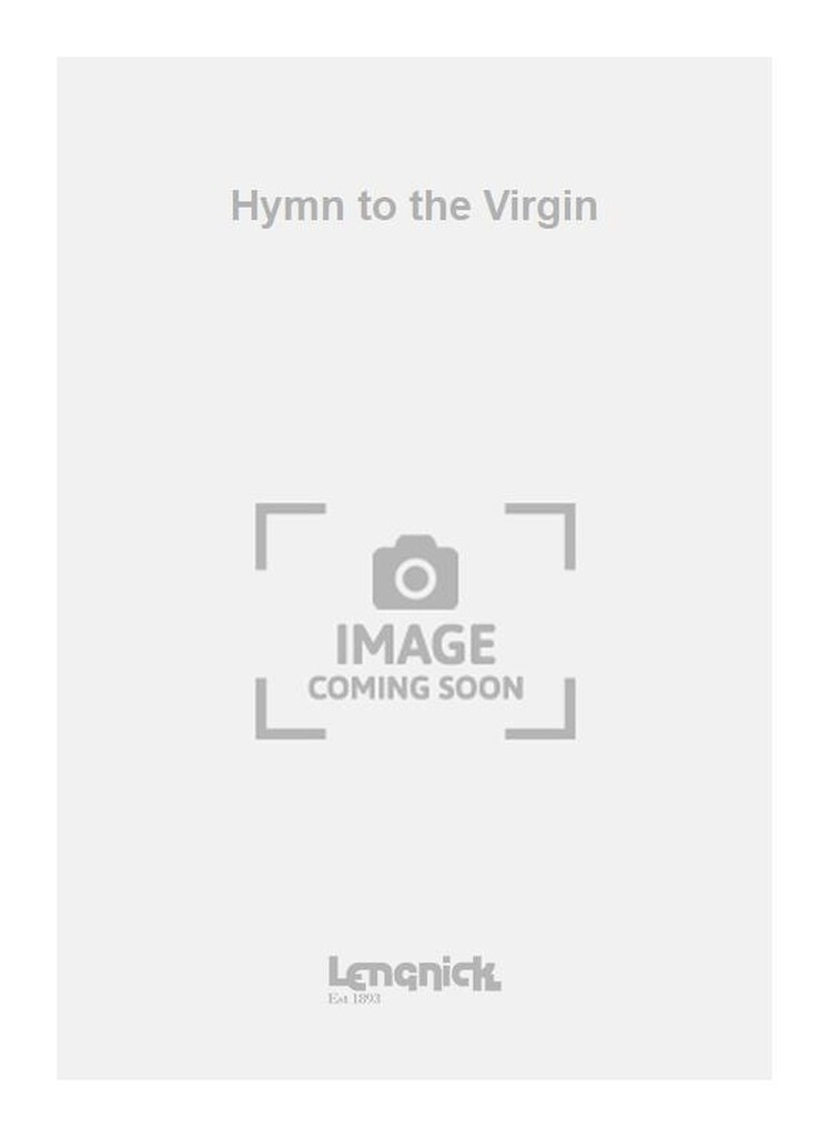 Hymn to the Virgin